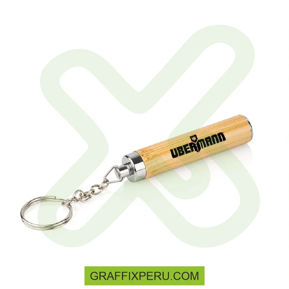 LLAVERO CON MINI LINTERNA