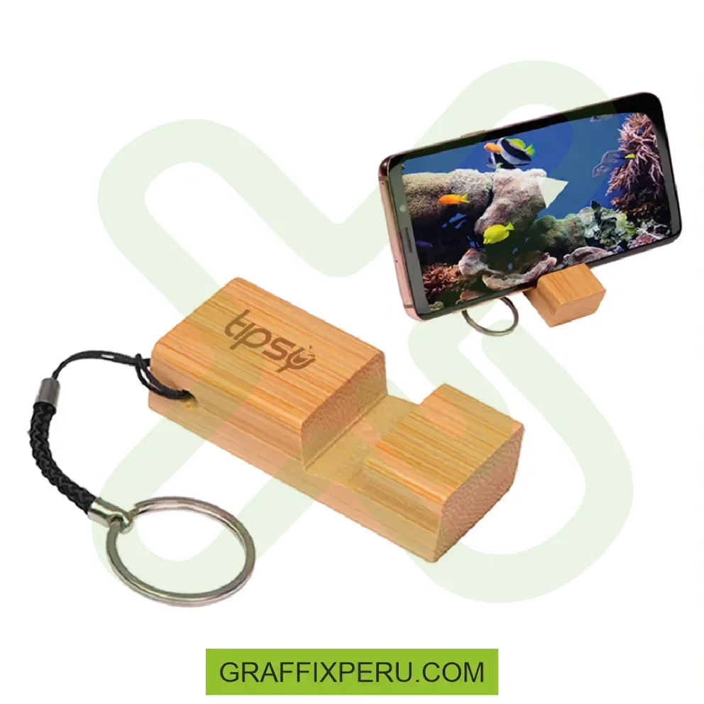 LLAVERO ECO SOPORTE TELEFONO - Vista alternativa