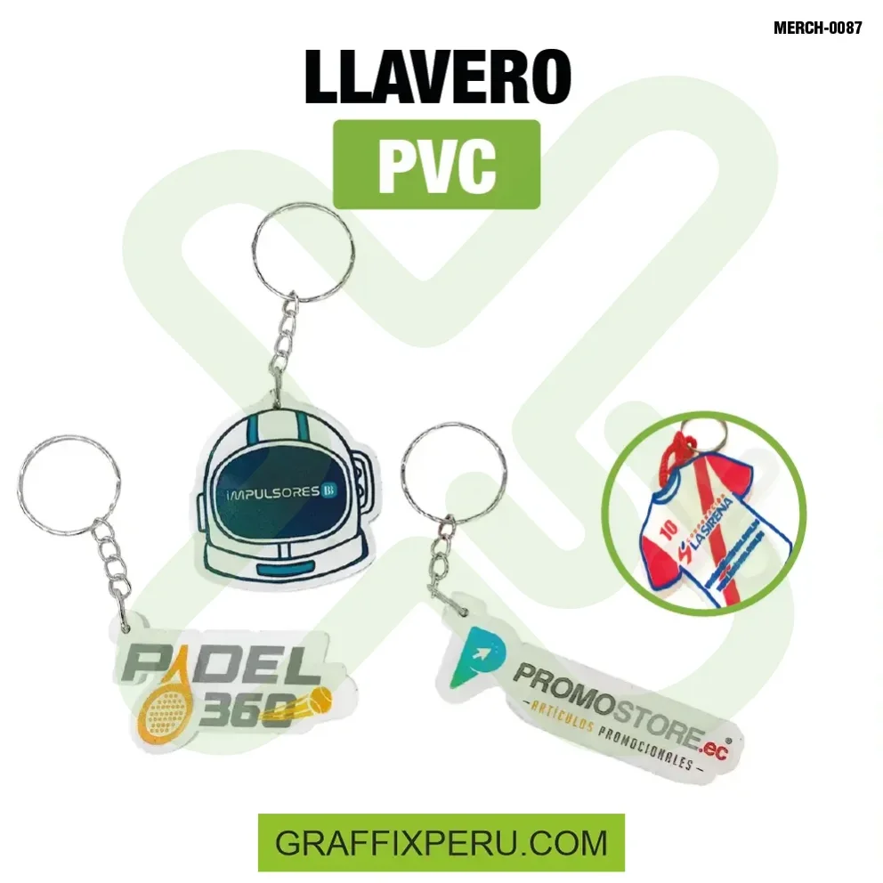 llavero PVC