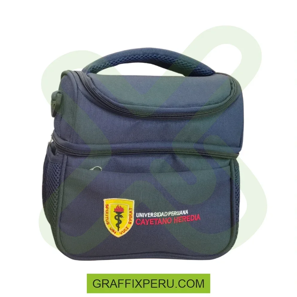 Lonchera corporativa con bolsillo