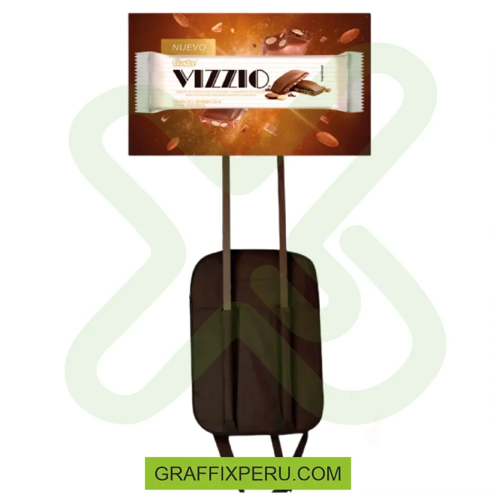 mochila publicitaria