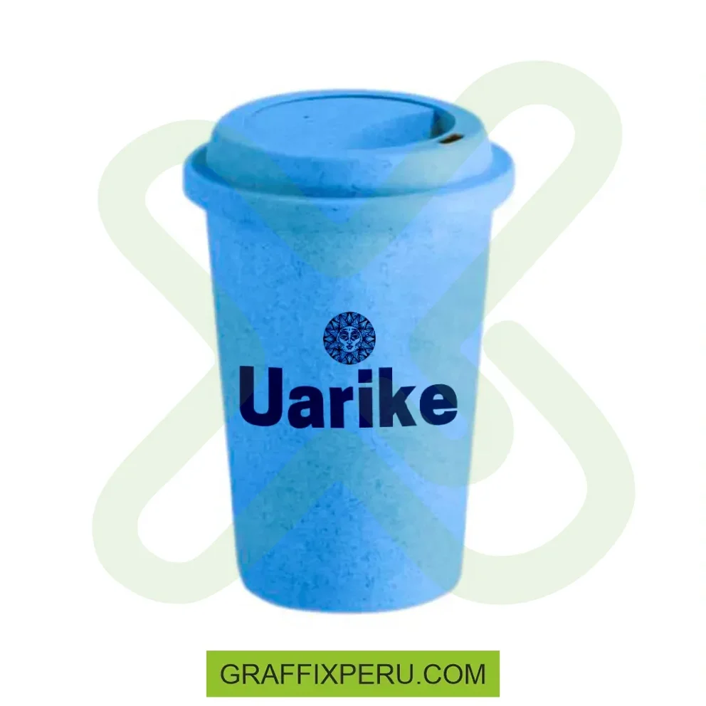 MUG CAFETERO FIBRA DE TRIGO 350ml