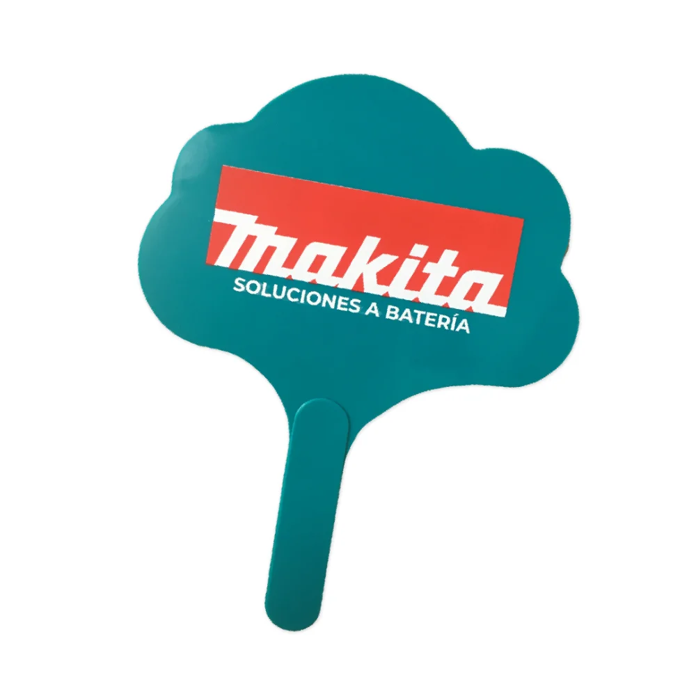 ABANICO EN FORMA DE NUBE