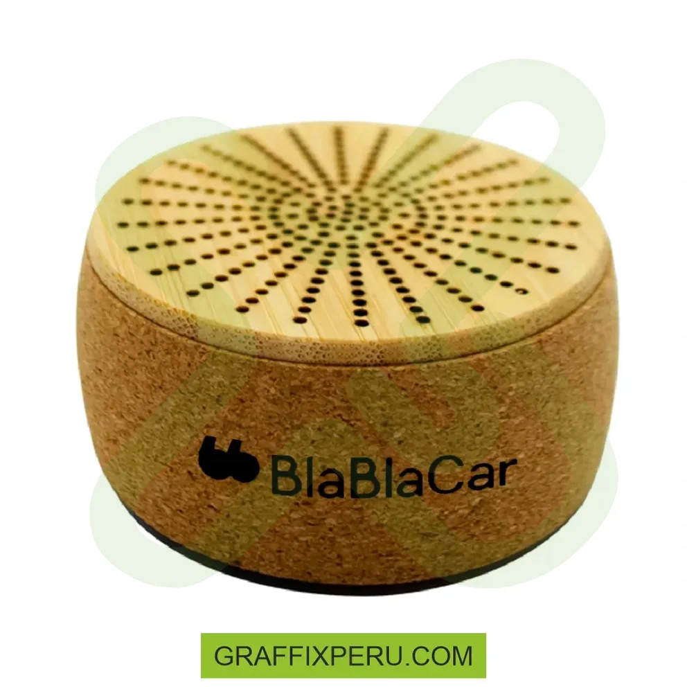 PARLANTE ECO DELUXE DE CORCHO