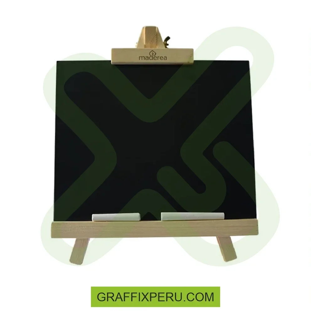 PISARRA CON TRIPODE DE MADERA