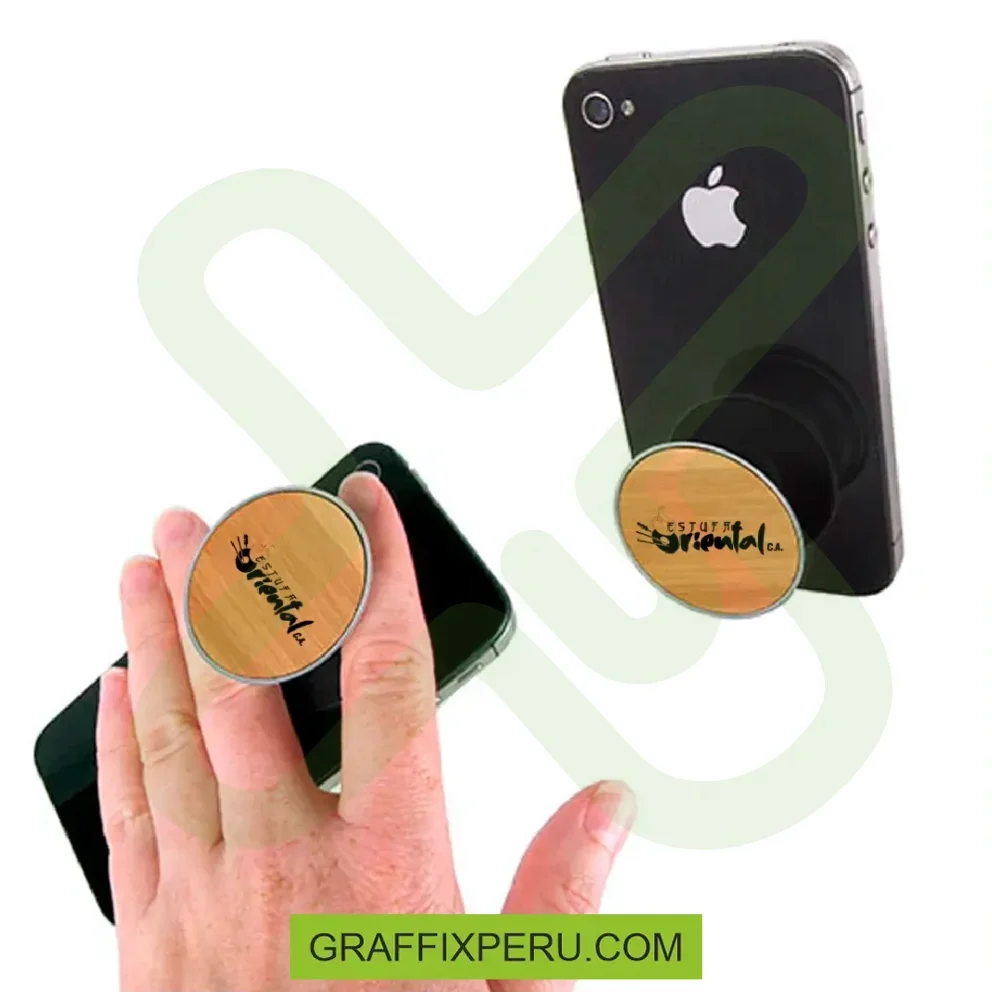 pop socket bamboo - Vista alternativa