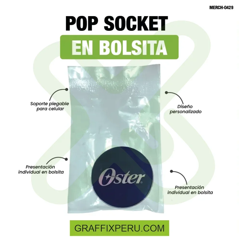 pop socket en bolsita - Vista alternativa