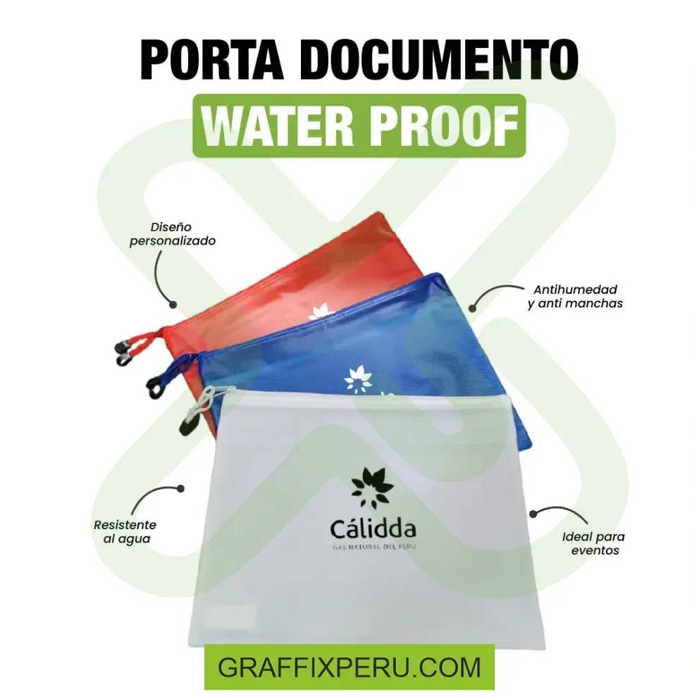 PORTA DOCUMENTO WATER PROOF - Vista alternativa