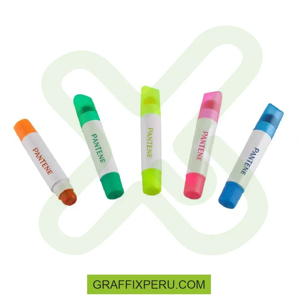 RESALTADOR DE CERA 5 COLORES