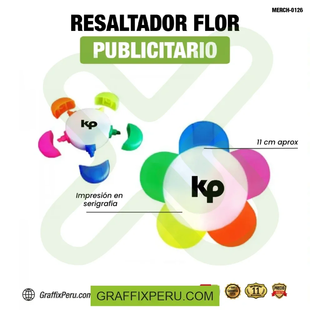 RESALTADOR FLOR - Vista alternativa