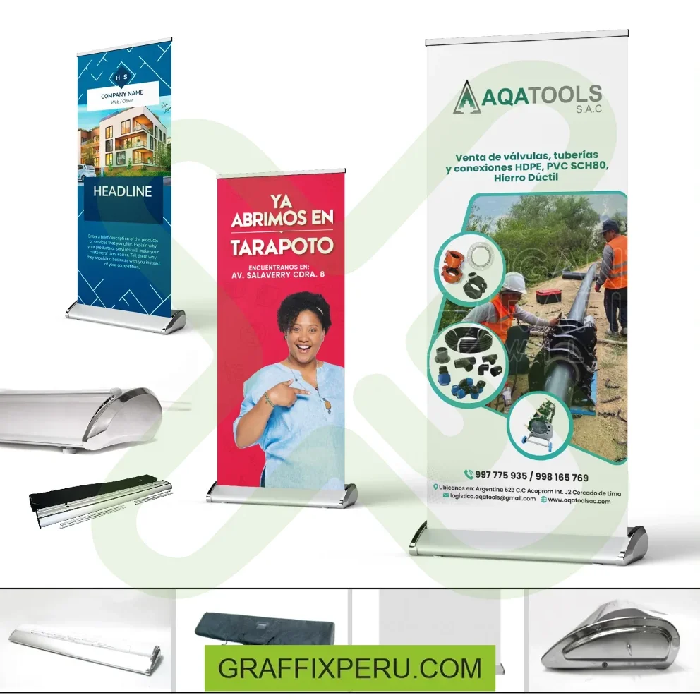 roll screen base ancha 2*1