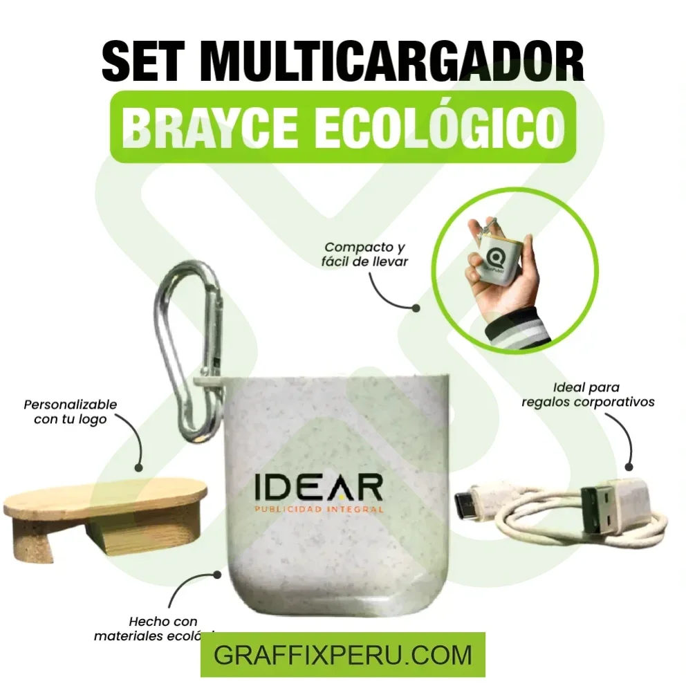 SET MULTICARGADOR BRAYCE ECOLÓGICO