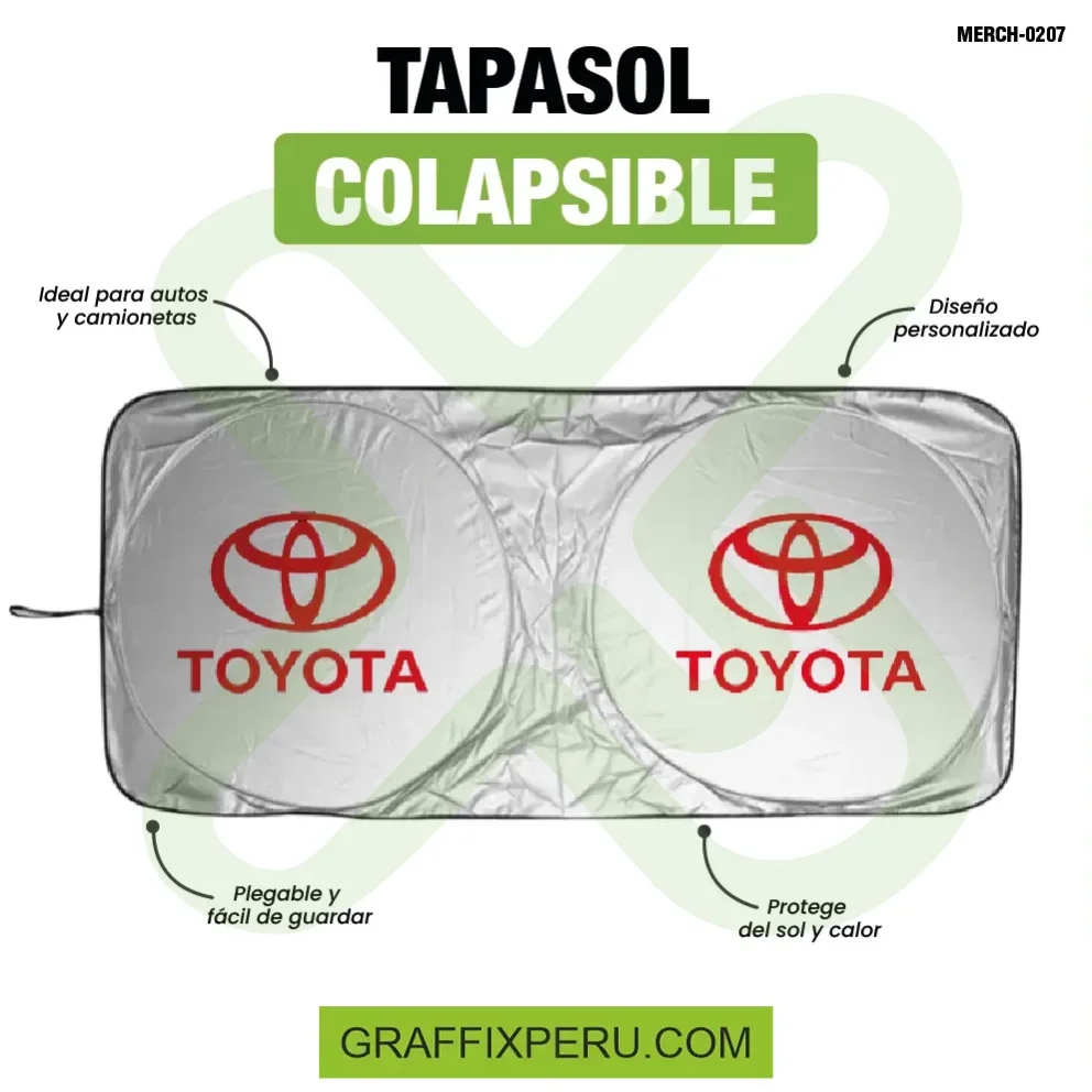 tapasol colapsible - Vista alternativa