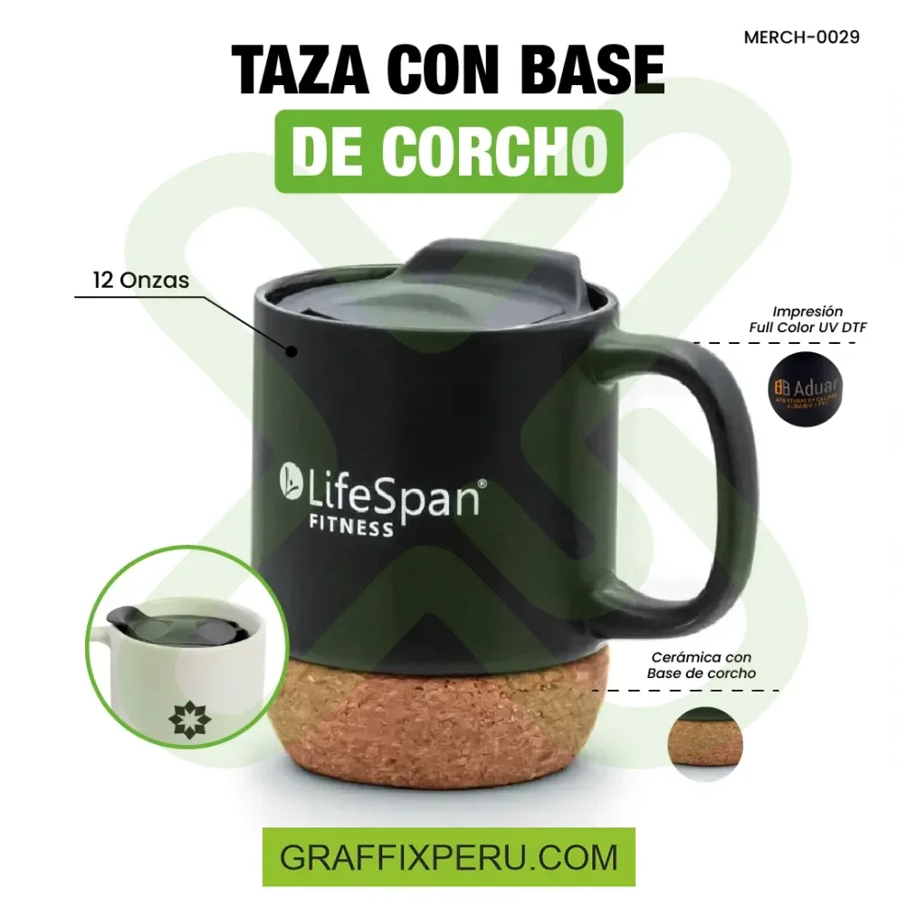 taza corch - Vista alternativa