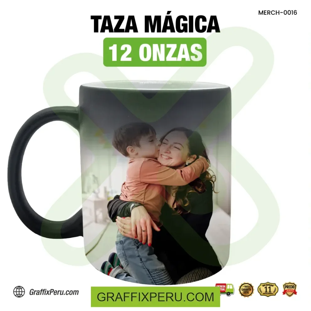 taza magica 11Onz - Vista alternativa
