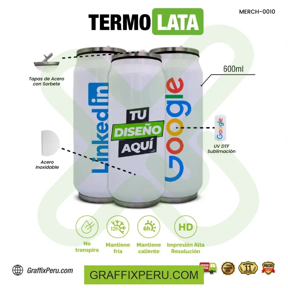 termo tumbler lata - Vista alternativa