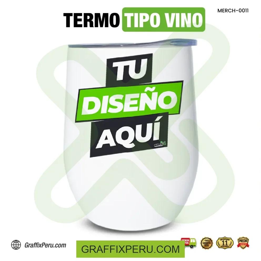 termo tumbler tipo vino - Vista alternativa