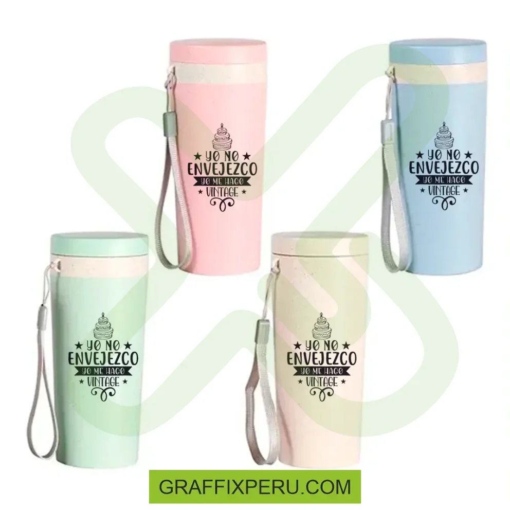 TOMATODO CAFETERO FIBRA DE TRIGO 280ml - Vista alternativa