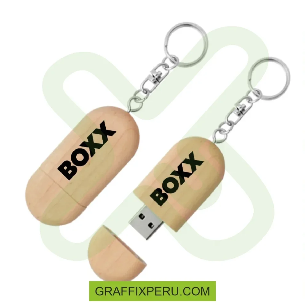 USB DE MADERA DE 32 GB - Vista alternativa