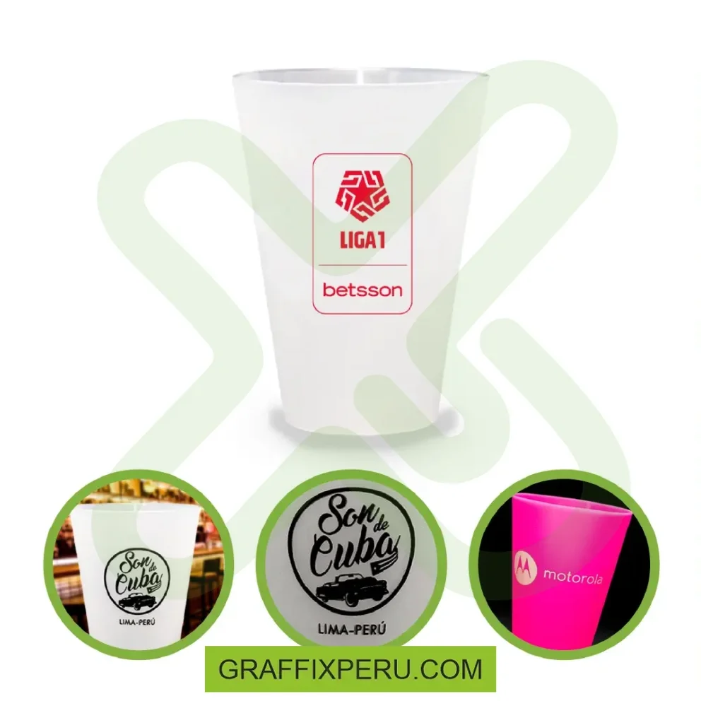 vaso pavonado triangular 20onz - Vista alternativa