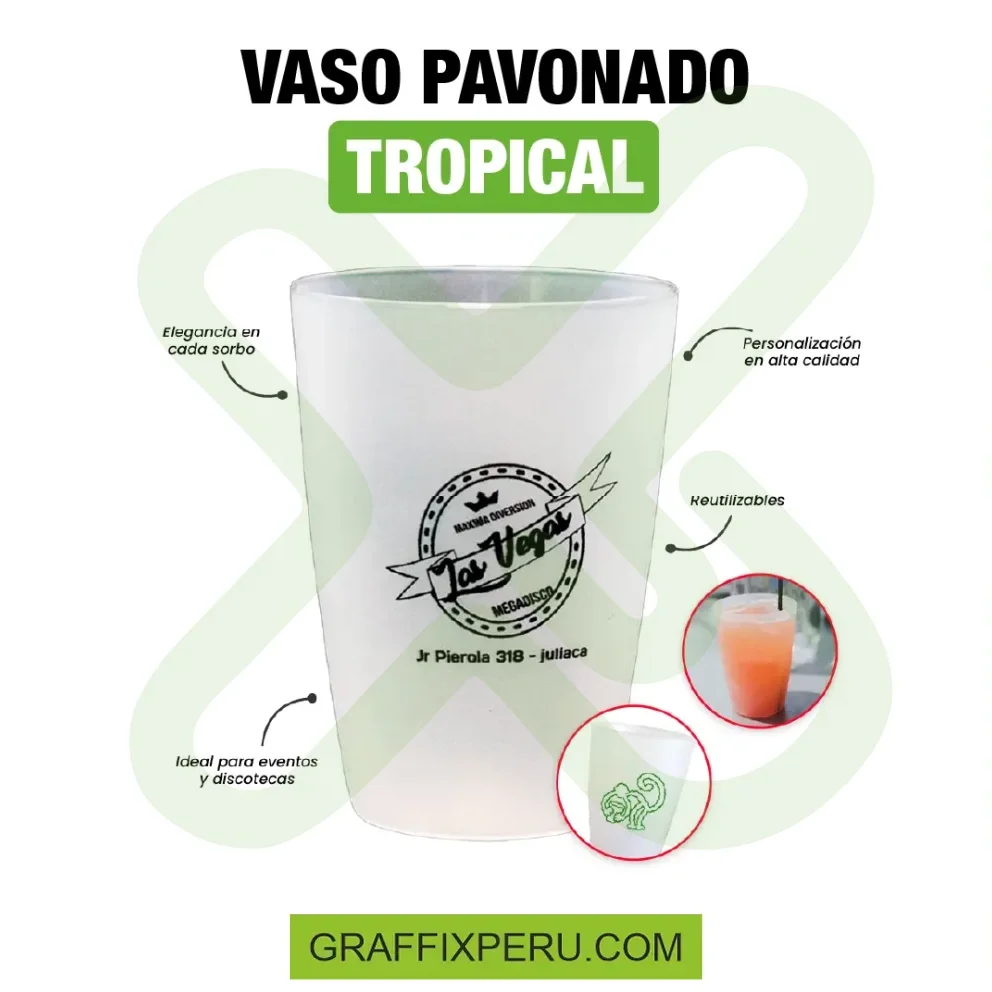 vaso tropical 12onz - Vista alternativa