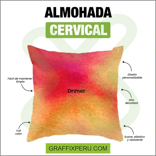 ALMOHADA CERVICAL FULLCOLOR - Foto 2