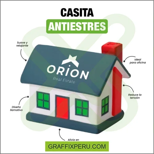 anti-estrés con diseño de casa - Foto 3