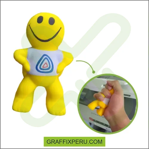 anti-estrés con diseño muñeco sonrisa - Foto 2