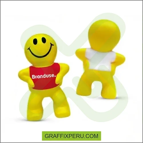 anti-estrés con diseño muñeco sonrisa - Foto 1