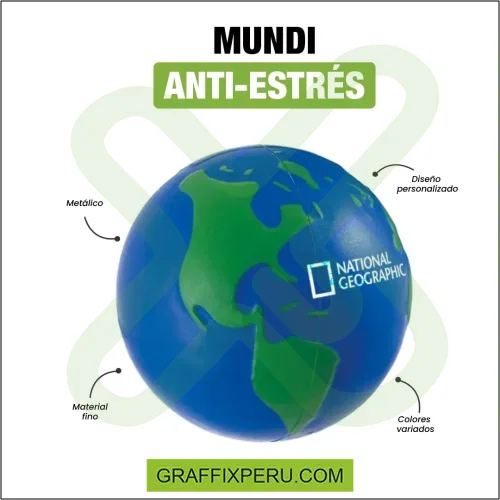 anti-estrés con diseño mundi - Foto 3