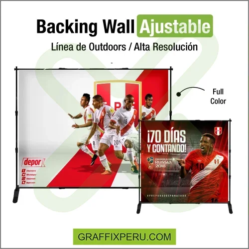 backing wall ajustable - Foto 6
