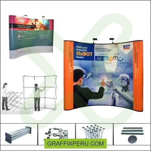 backing wall curvo velcro - Foto 4