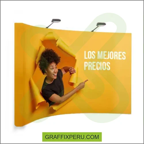 backing wall curvo velcro - Foto 3