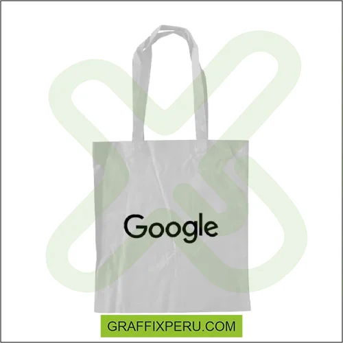 BOLSA DE ALGODON CON ASA Y FUELLE - Foto 1