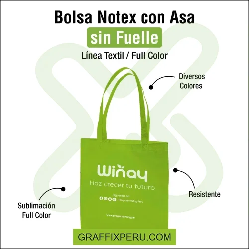 bolsa notex 28*30 con asa - Foto 6