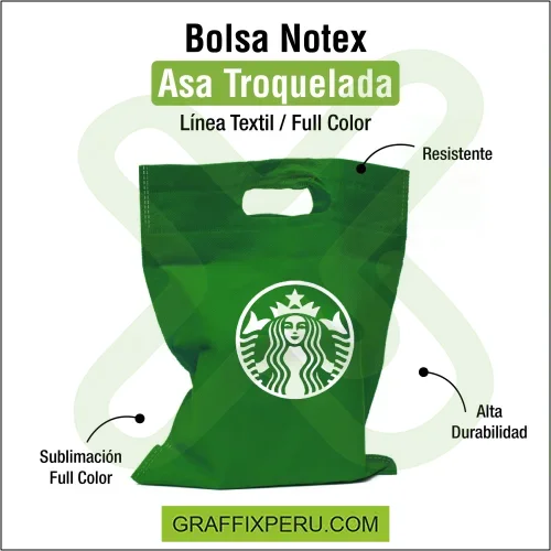 bolsa notex asa troquelada 32*25 - Foto 6