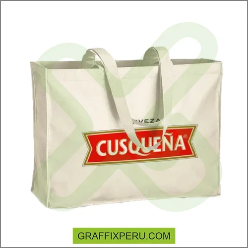 Bolsa tocuyo con fuelle - Foto 3