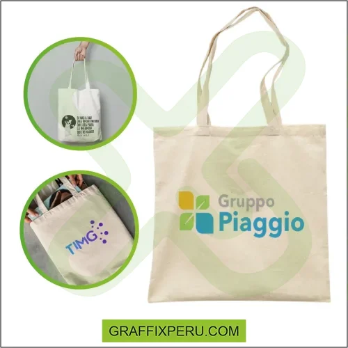 bolsa tocuyo doble asa 115gr de 35*30 - Foto 2