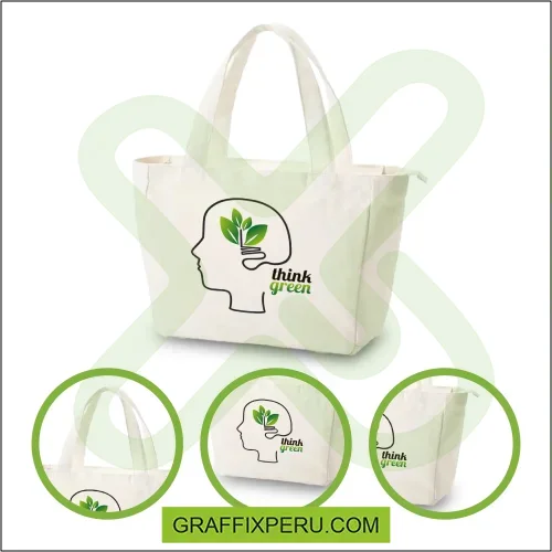 Bolsa tocuyo triangular - Foto 4