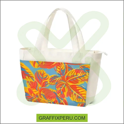 Bolsa tocuyo triangular - Foto 2