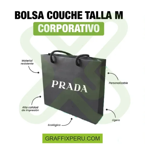 BOLSAS CORPORATIVAS   COUCHE TALLA M - Foto 3