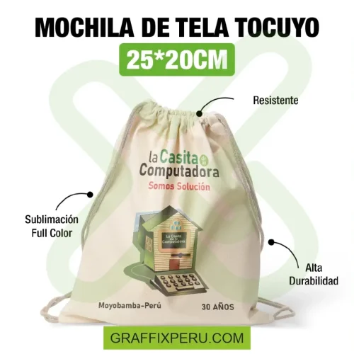 bolso sport tocuyo 25*20 - Foto 5