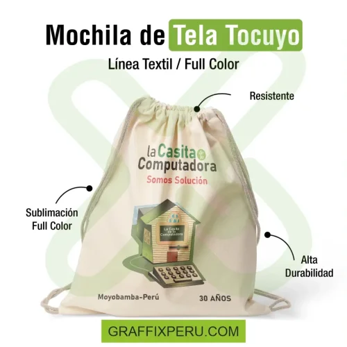 bolso sport tocuyo 35*30 - Foto 6