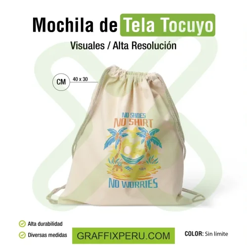 bolso sport tocuyo 35*30 - Foto 5