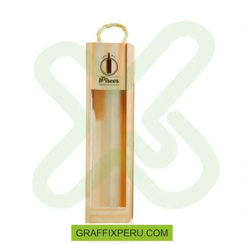 CAJA PARA PISCO TIPO VITRINA - Foto 2