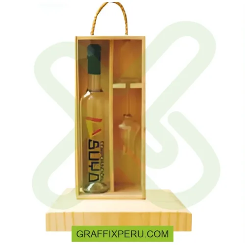 CAJA VITRINA PACK PISCO - Foto 2