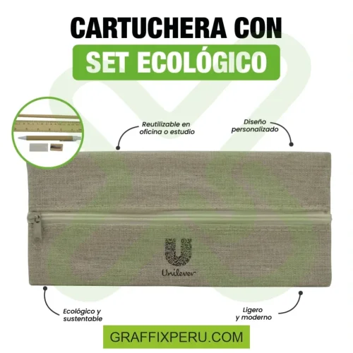 CARTUCHERA CON SET ECOLOGICO - Foto 1