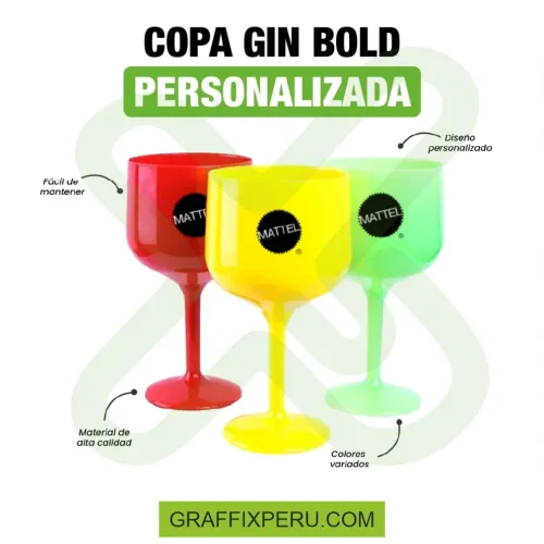 COPAS GIN BOLD PERSONALIZADO - Foto 3
