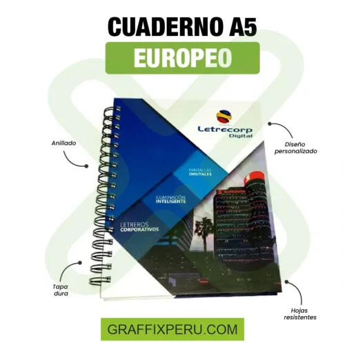CUADERNO EUROPEO A5 - Foto 1