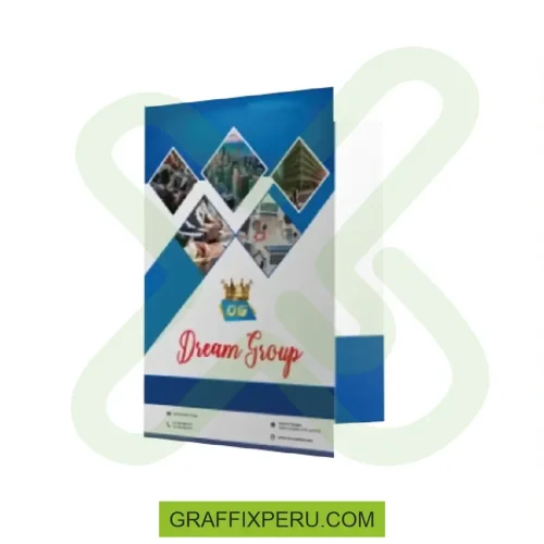 FOLDER CORPORATIVO PLASTIFICADO MATE - Foto 2